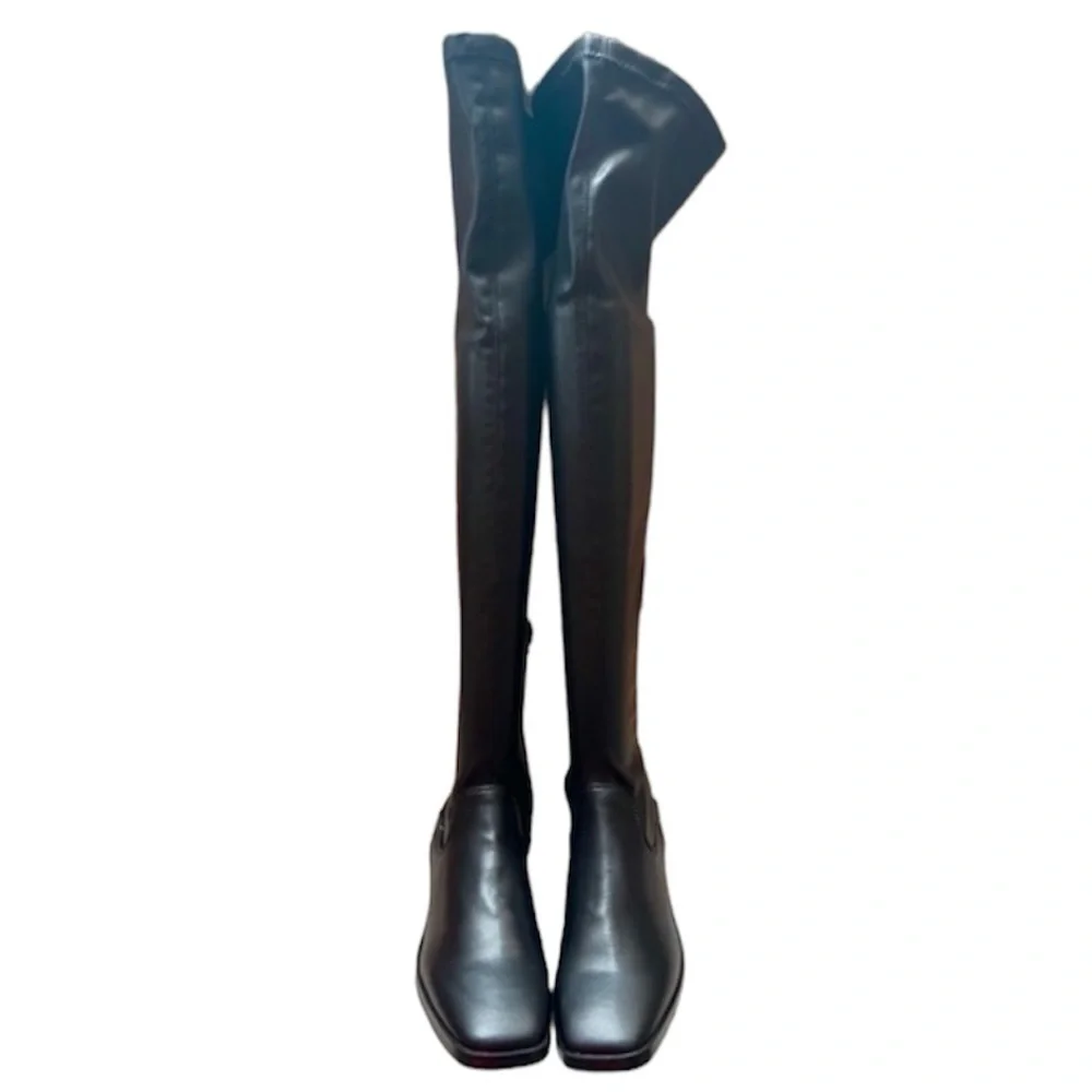 Steve Madden | Expedite Over The Knee Boots RARE In Black Paris Size 7.5 NEW